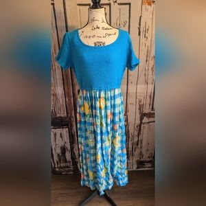 Vintage Ms. Conduct maxi dress